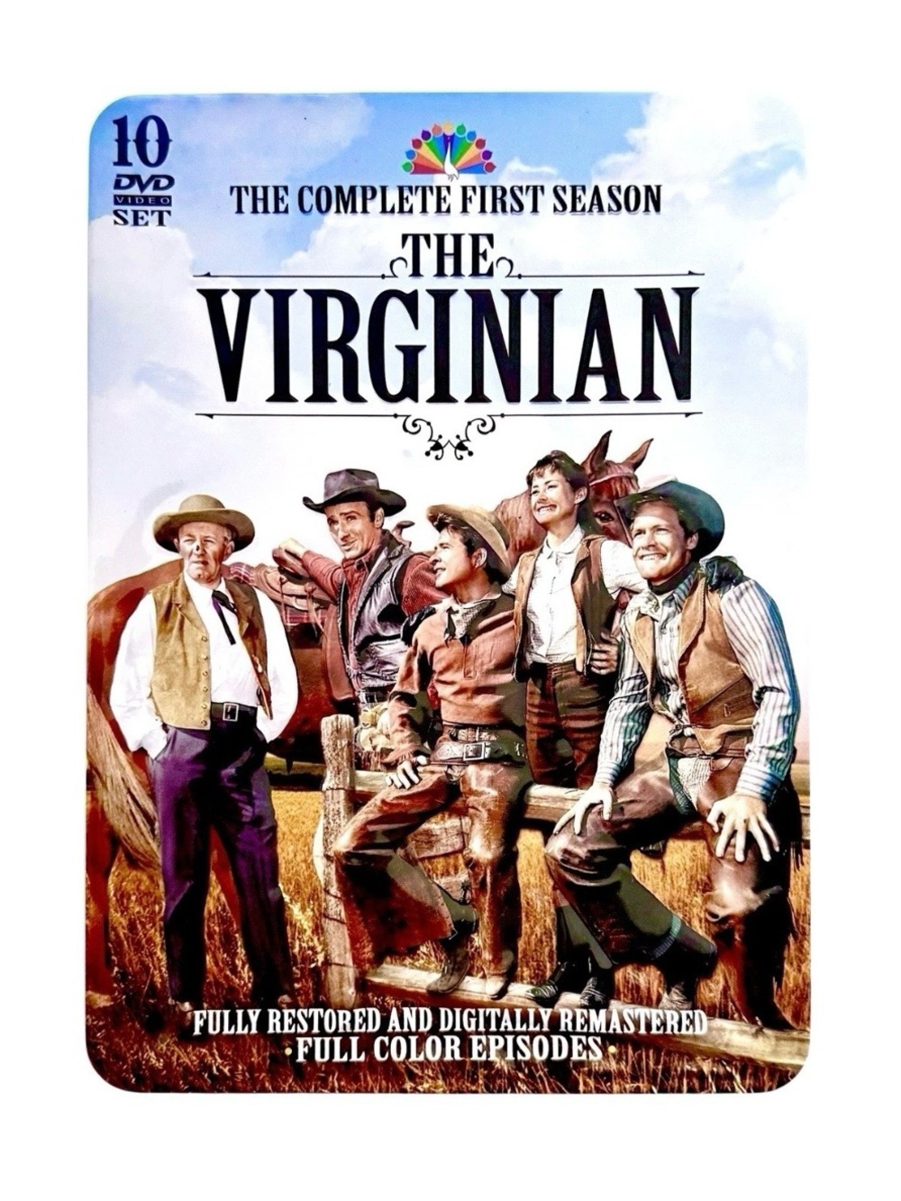 The Virginian: Season 1 (DVD, 1962, 10-Disc Set)
